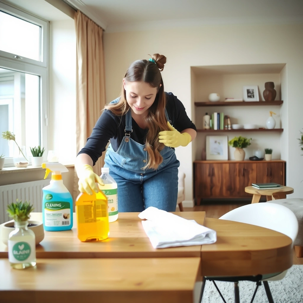 Professional residential cleaning service